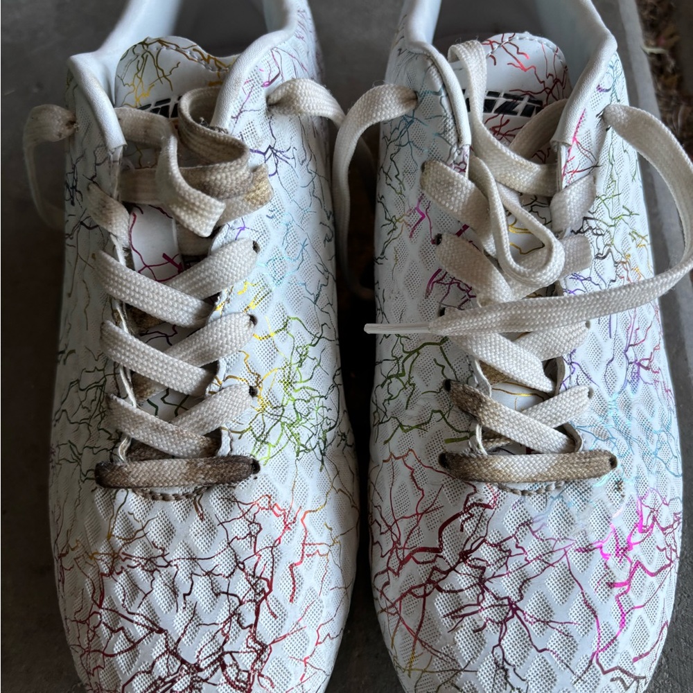 Colorful Patterned Soccer cleats
